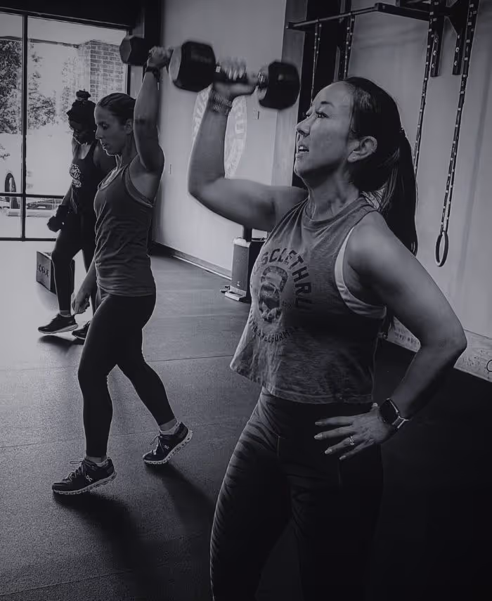 MuscleThru strength training class in Dacula GA is perfect for driven busy individuals who want to be pushed and demand real results